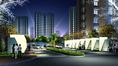 小區景觀設（shè）計中照明設計需要注意的地方