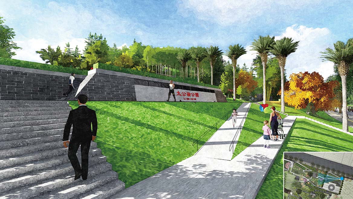 太公嶺公園設（shè）計圖2
