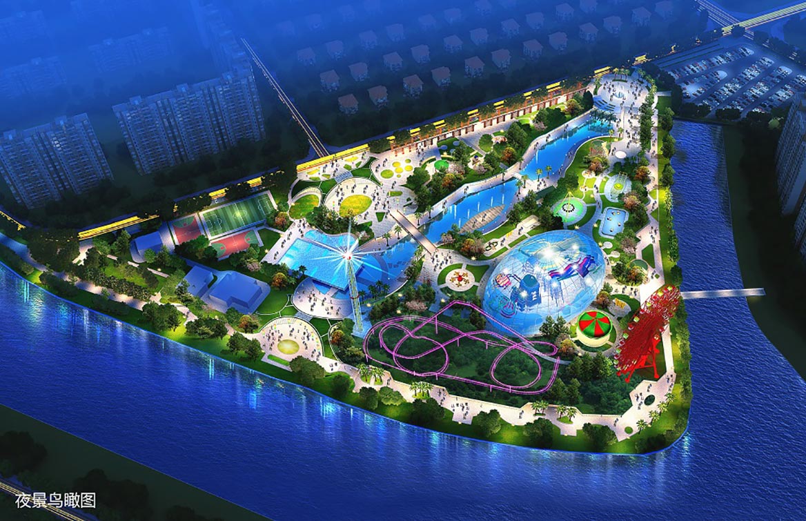 東莞市樟木頭濱江水上世界主題公園規劃方案圖4