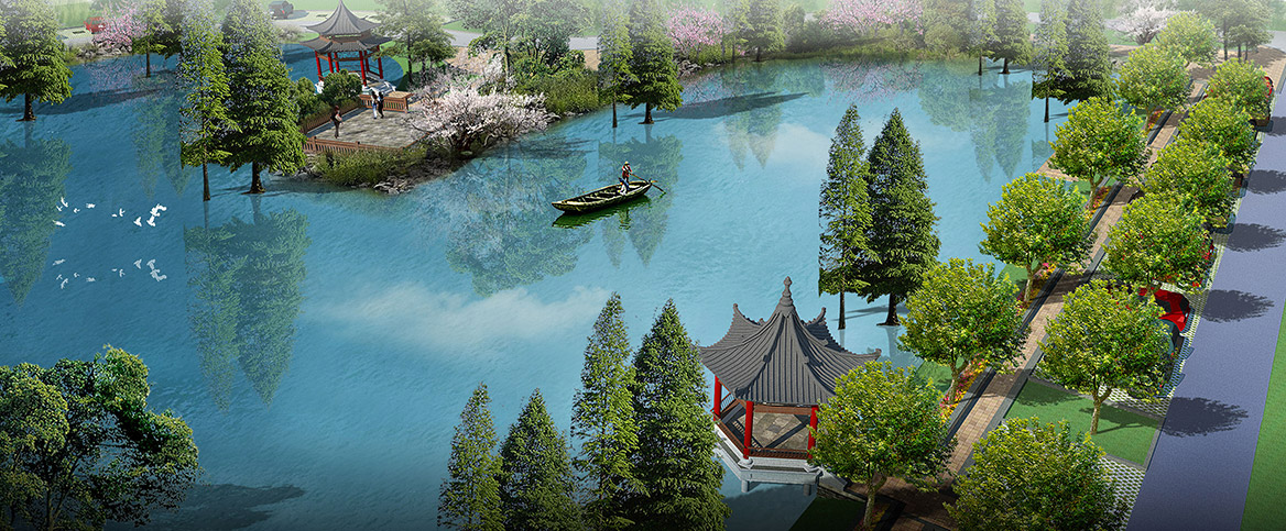 風景（jǐng）園林設計圖片