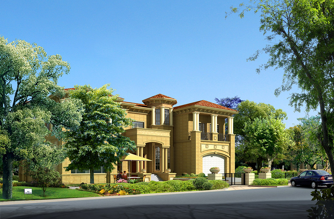 別墅（shù）單體效果B