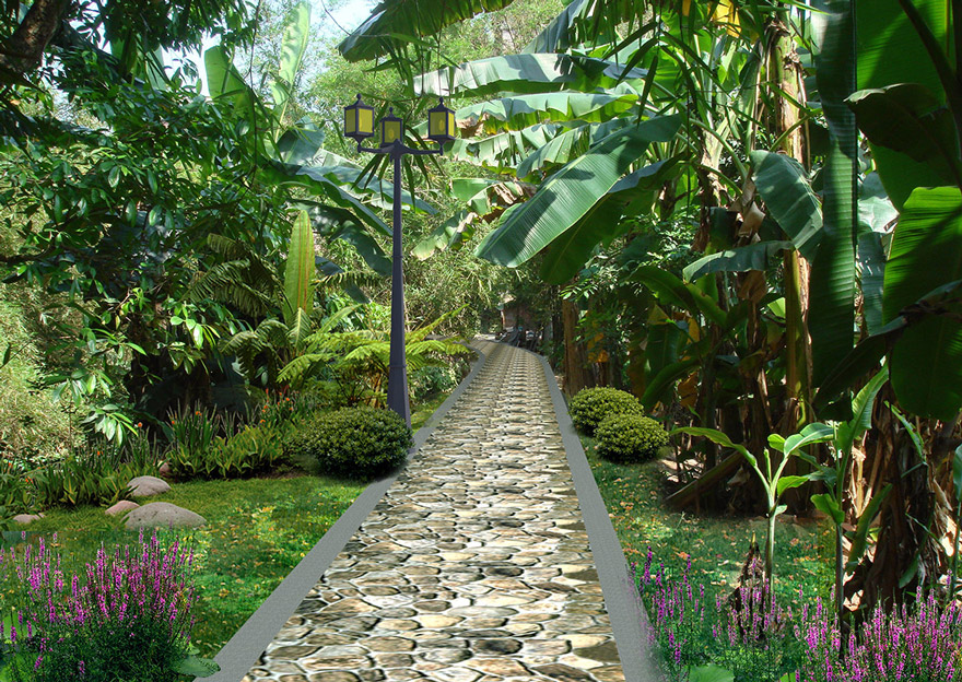 生態（tài）園林景觀設計圖片