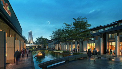 商業步（bù）行街景觀（guān）設計的幾點經驗總結（jié）