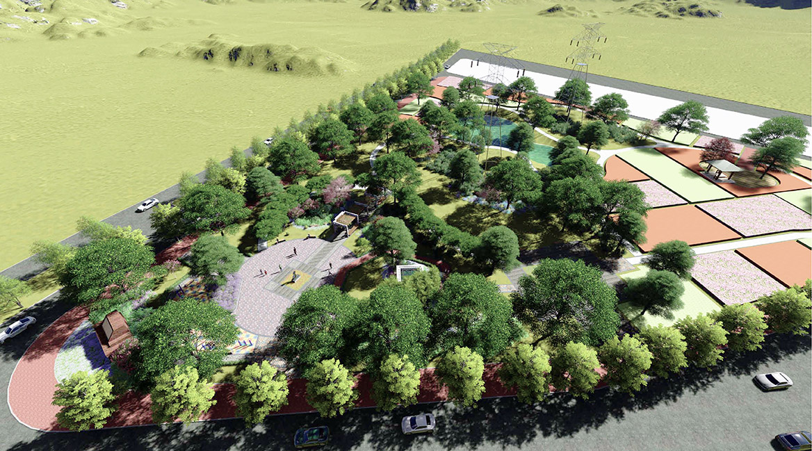 橫瀝鎮田（tián）饒步村美麗幸福（fú）村居規劃方案設計圖1