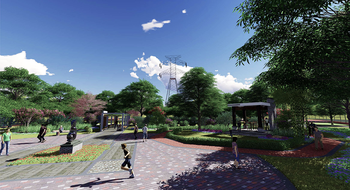 橫瀝鎮田饒步村美麗幸福（fú）村居規劃方案設計圖5