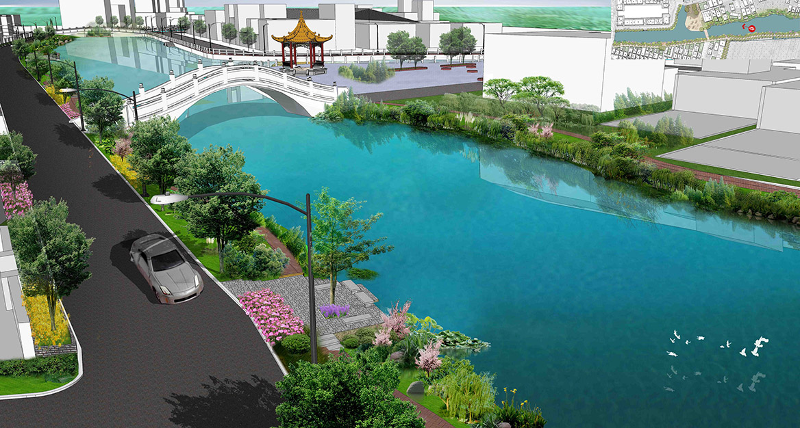 洪梅鎮洪屋（wū）渦村美麗幸福村居建設行動計劃項目效（xiào）果圖（tú）5