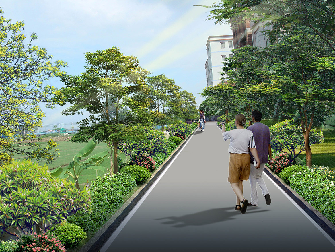 洪梅鎮（zhèn）洪屋渦村美麗幸（xìng）福村居建設行動計劃項目效果圖7