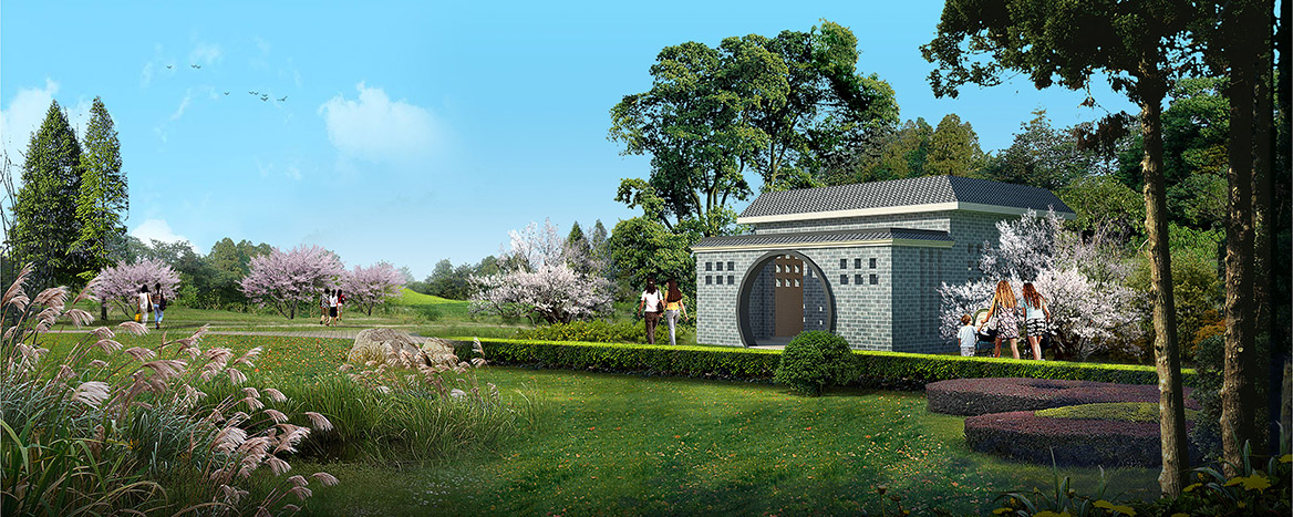 洪梅鎮烏沙村美麗幸福村居規劃設計方案效果圖5