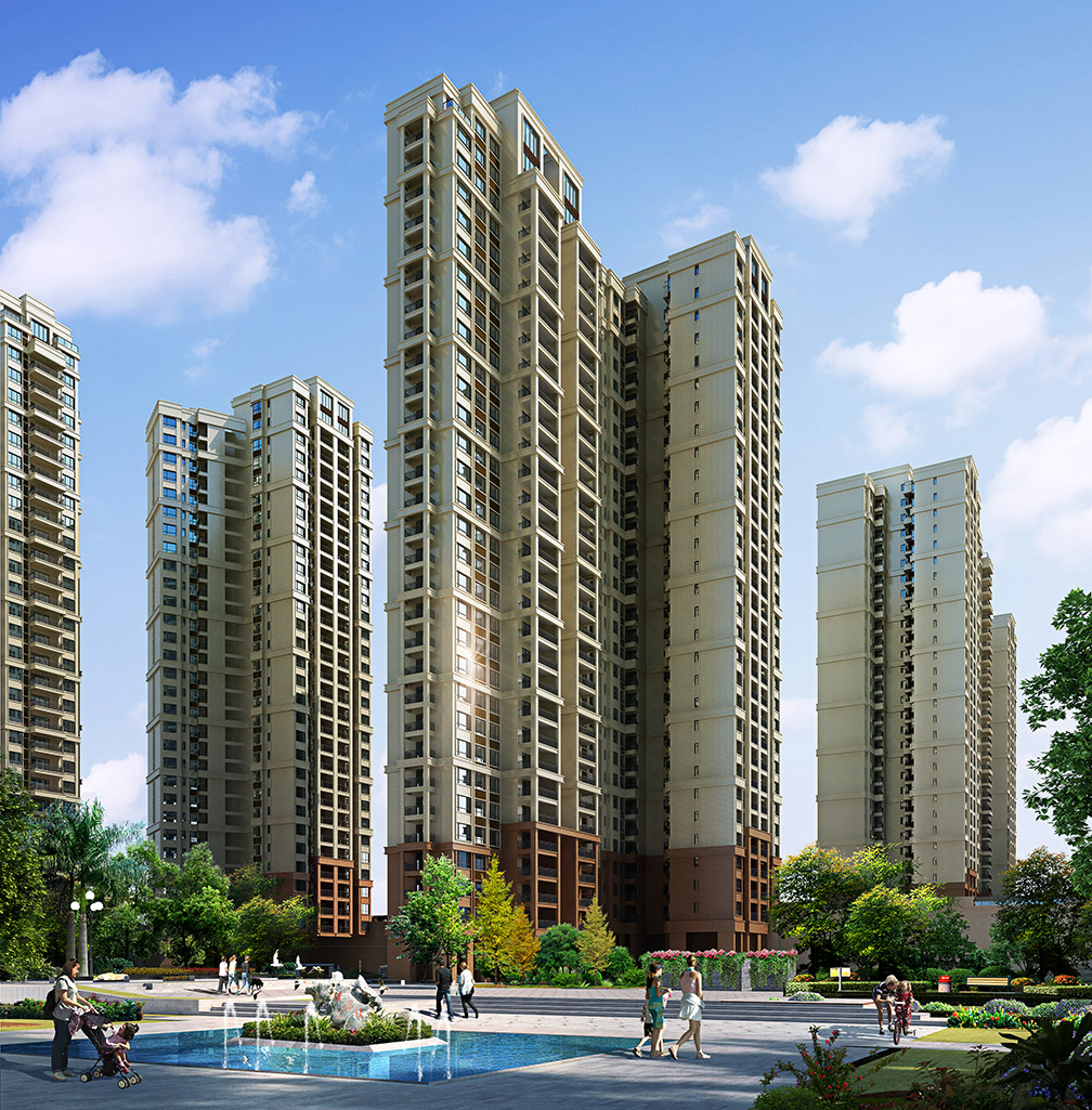 居住區景觀設計圖（tú）片