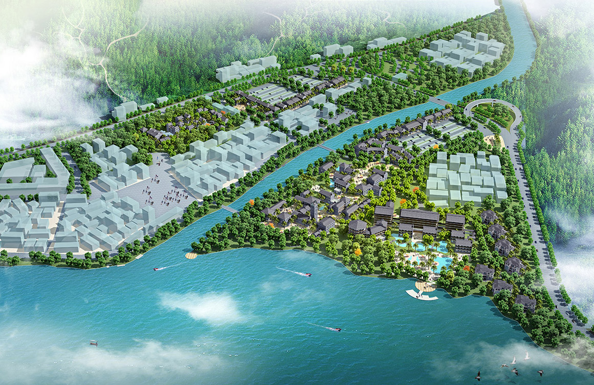 旅遊景區（qū）規劃設計圖片