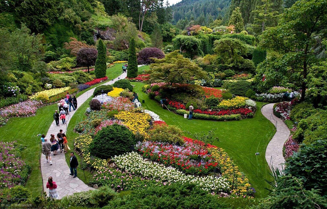 園林設（shè）計圖片