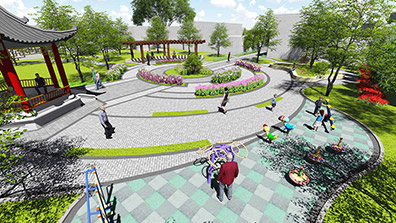 園林景觀（guān）設計中（zhōng）平（píng）麵構成的基本要素及應用（yòng）