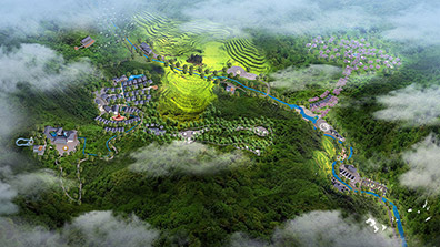 園林景（jǐng）觀設計效果圖中（zhōng）的（de）色彩應用經驗總結