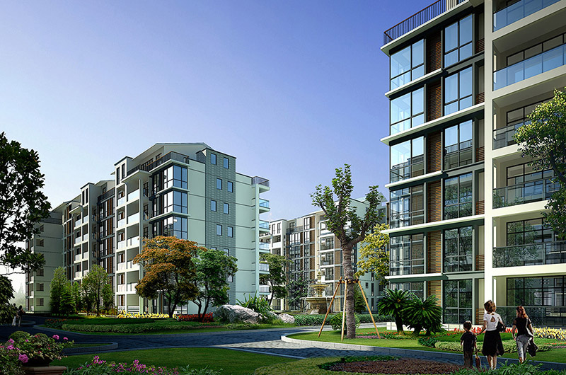 小區（qū）景觀設計圖片