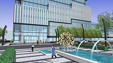 淺談（tán）景觀（guān）設計中的對景