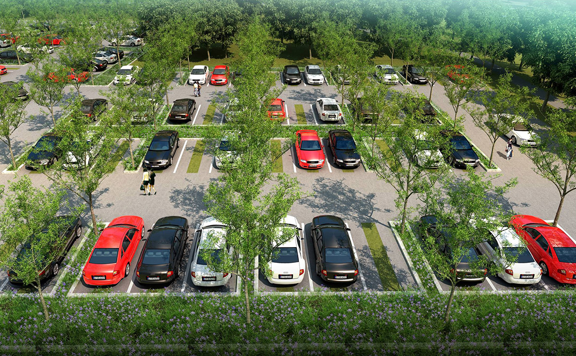 洪（hóng）梅站前綠化公園景觀設計（jì）圖片6