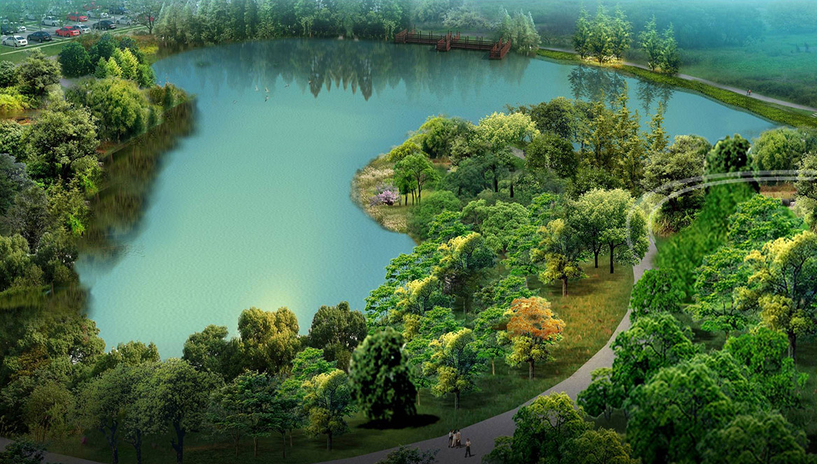 洪梅站前綠化公園景觀設計圖片9