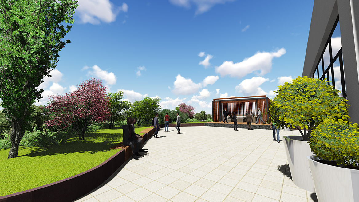 林氏木業工業家居4.0景觀設計（jì）圖（tú）2