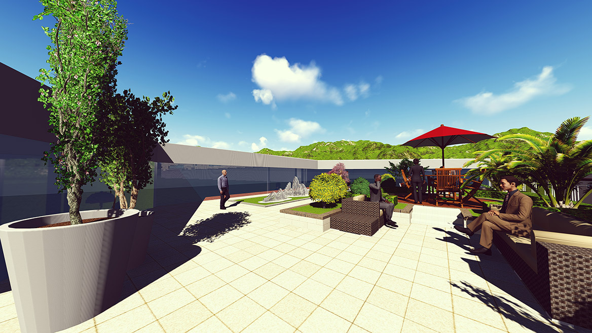 林氏木業工業家居4.0景觀設計圖5