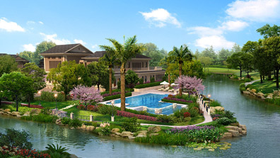 園林景觀設計中應用（yòng）新的雨洪水控（kòng）製技術具有重要的作用