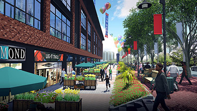 對國內街道景觀規劃（huá）提出的幾點建議