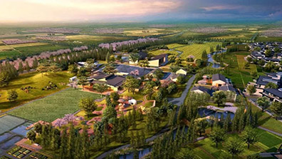 田園綜合體可包含若幹個特色小（xiǎo）鎮