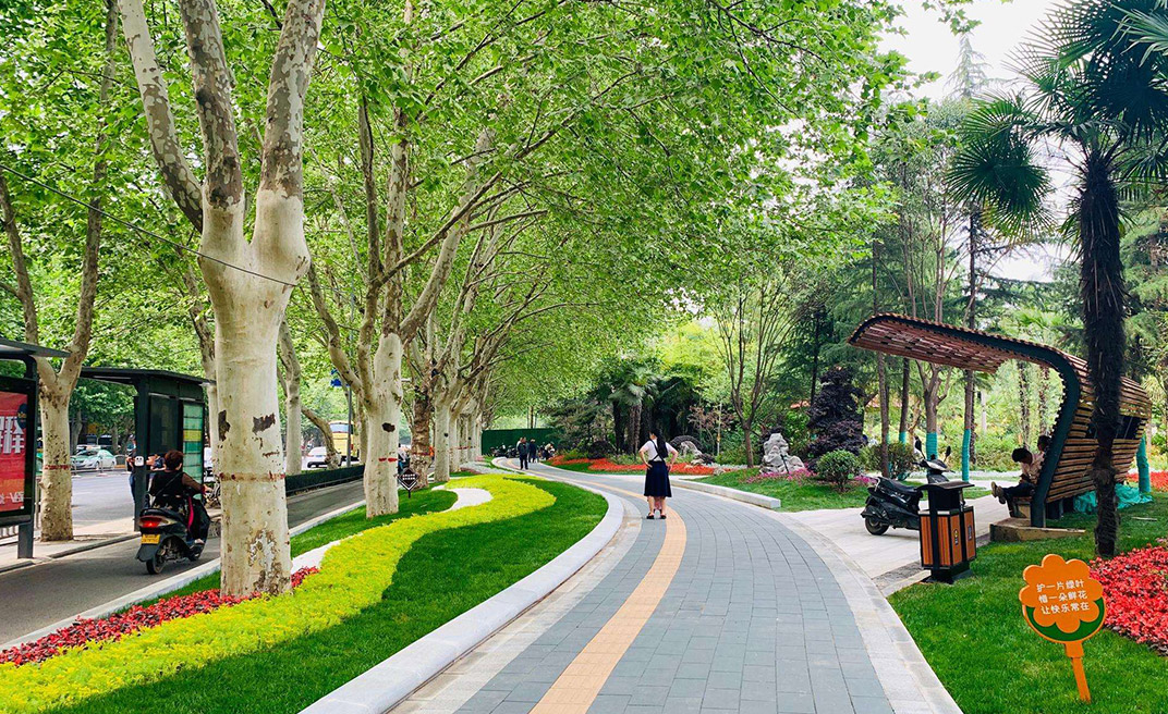 城市（shì）公園景觀圖片