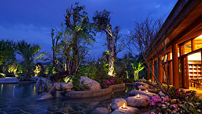 溫泉（quán）度假區外環境景觀設計過程注意要點