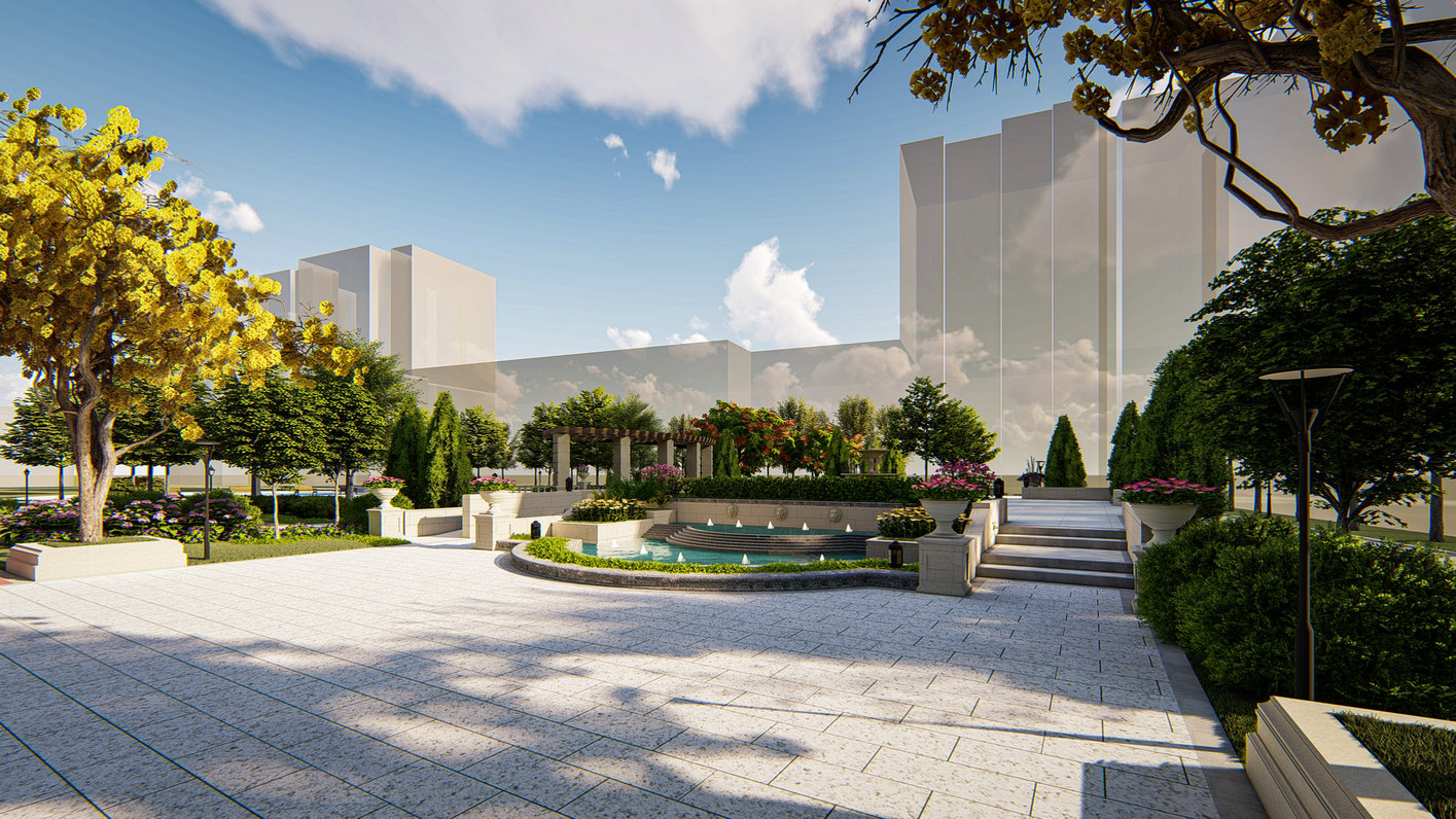 居住區內（nèi）園（yuán）林景觀方案設（shè）計的基本思路