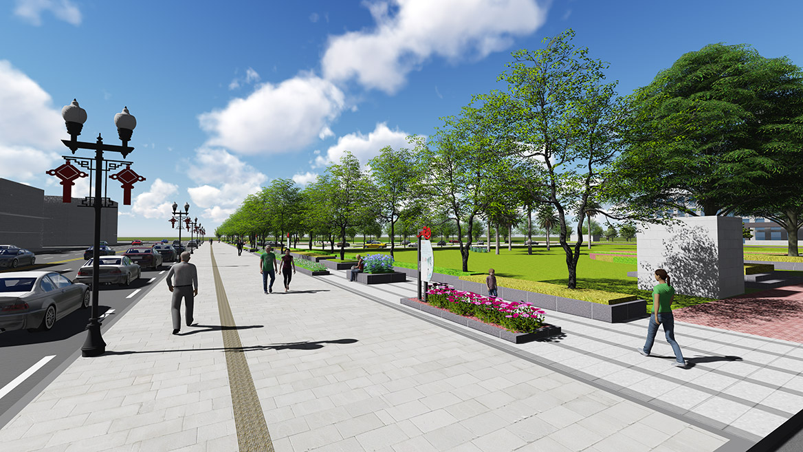 市（shì）政園林規劃設計的細節處理