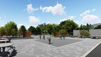 園（yuán）林景觀設計中鋪裝材料的應用要點