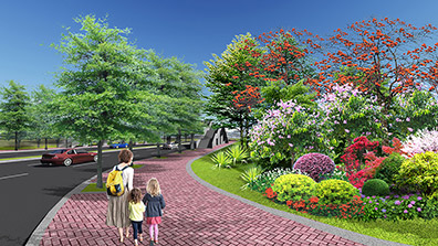 現代（dài）城市園林景觀設計的原則要求