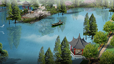 植物配置在（zài）風景園林設計中的（de）運用（yòng）