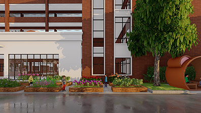 淺（qiǎn）談幼兒園景觀區域劃分（fèn）設計