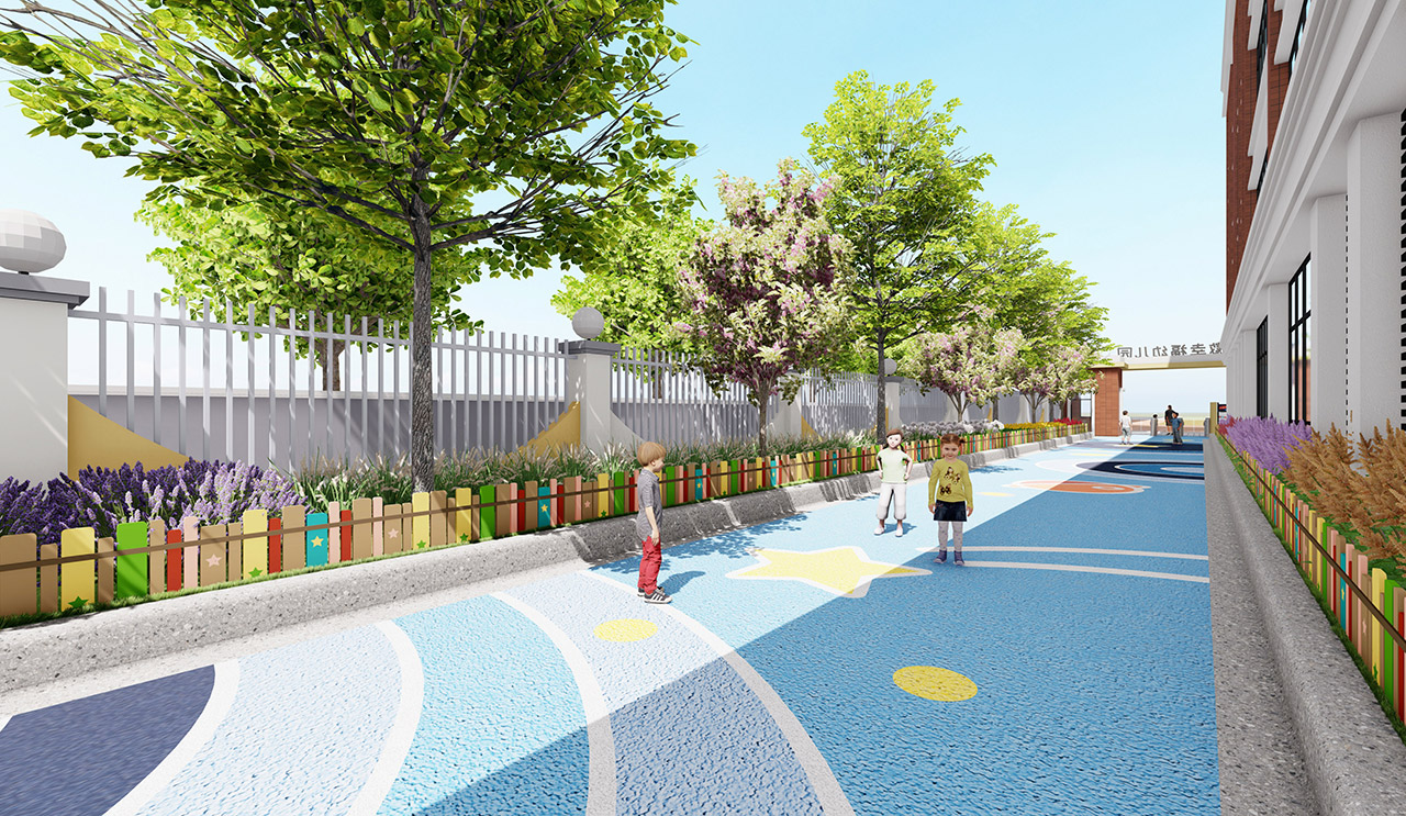 特色（sè）鋪裝桂花路