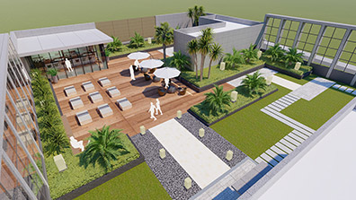 屋頂花園景觀設（shè）計要考慮的3點