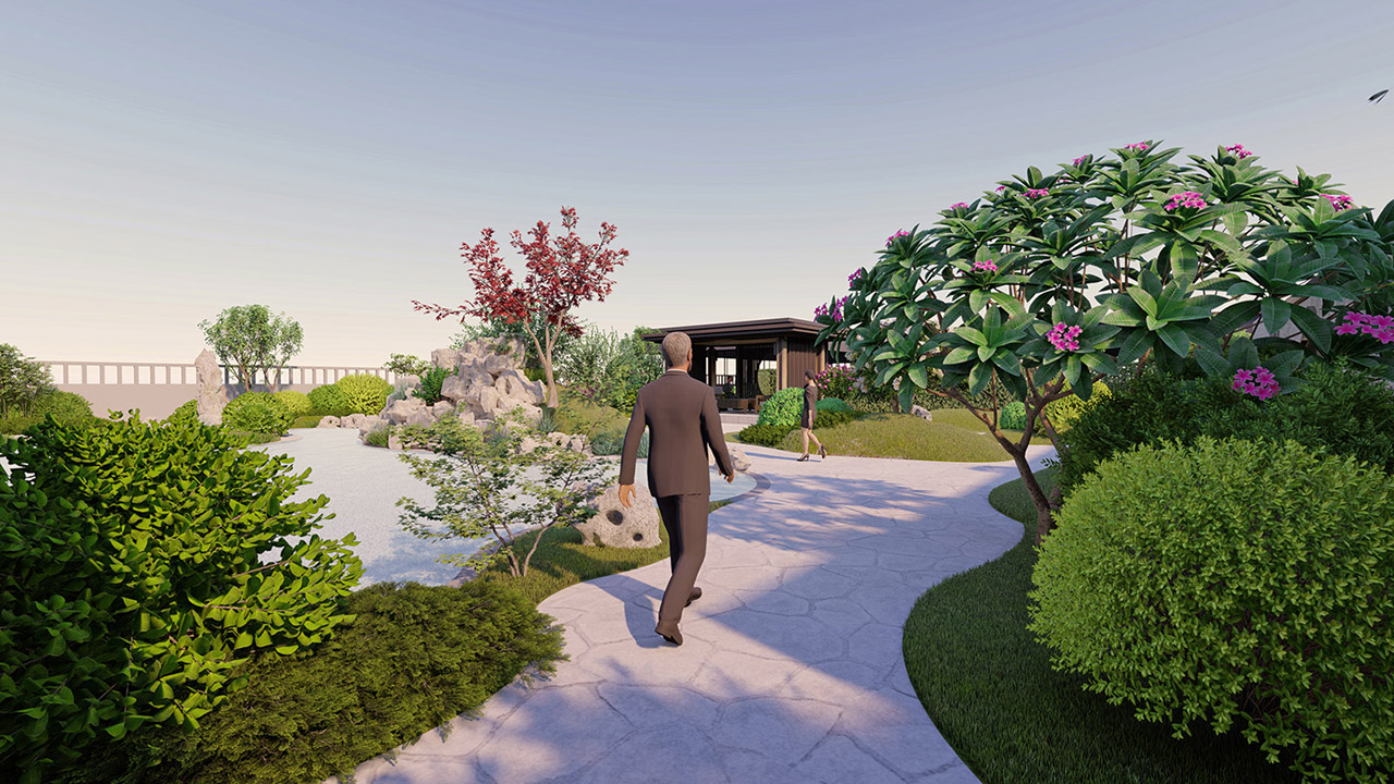 屋頂花園景觀設計