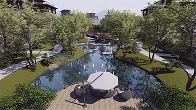 淺談生態住宅水體景觀設計