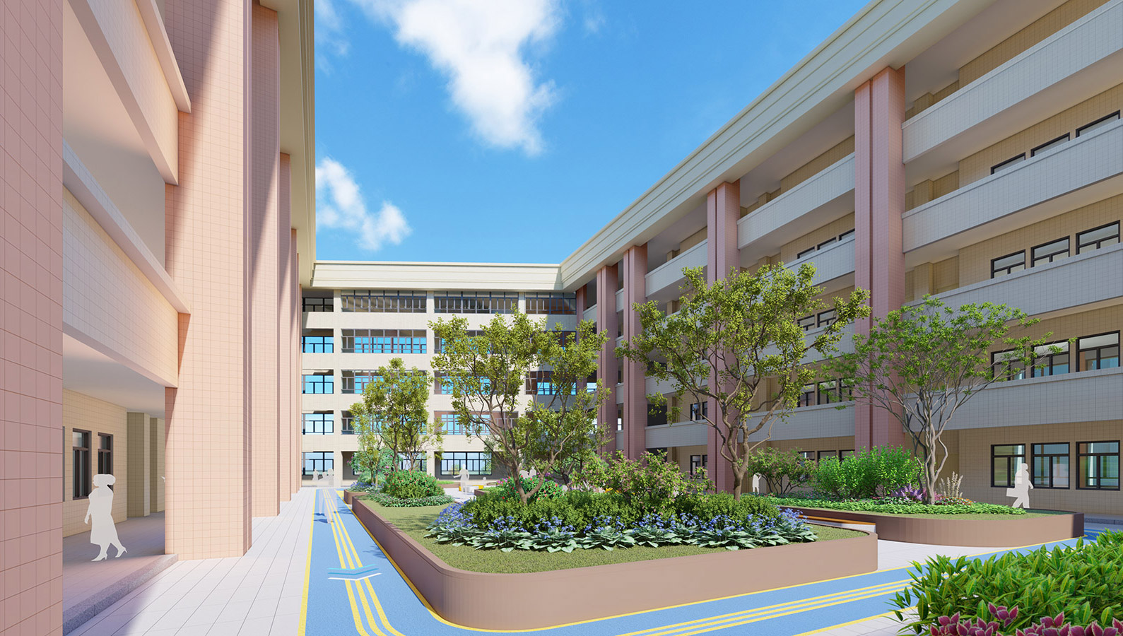 校園（yuán）園林綠化設計