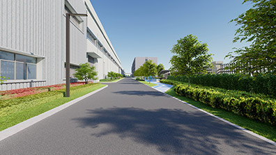 工業區植物配（pèi）置模式