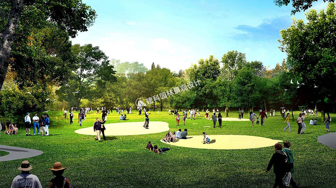 城（chéng）市公園景觀綠化植物配（pèi）置原則