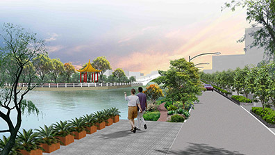 生態城（chéng）鎮景觀規劃措施（shī）