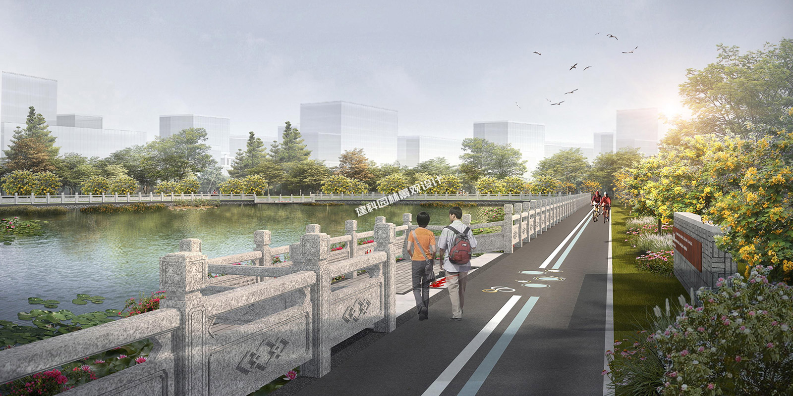 南羅魚塘環境提升效果（guǒ）圖