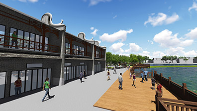 加強美麗圩鎮規劃設計 提升圩鎮人居環（huán）境品質