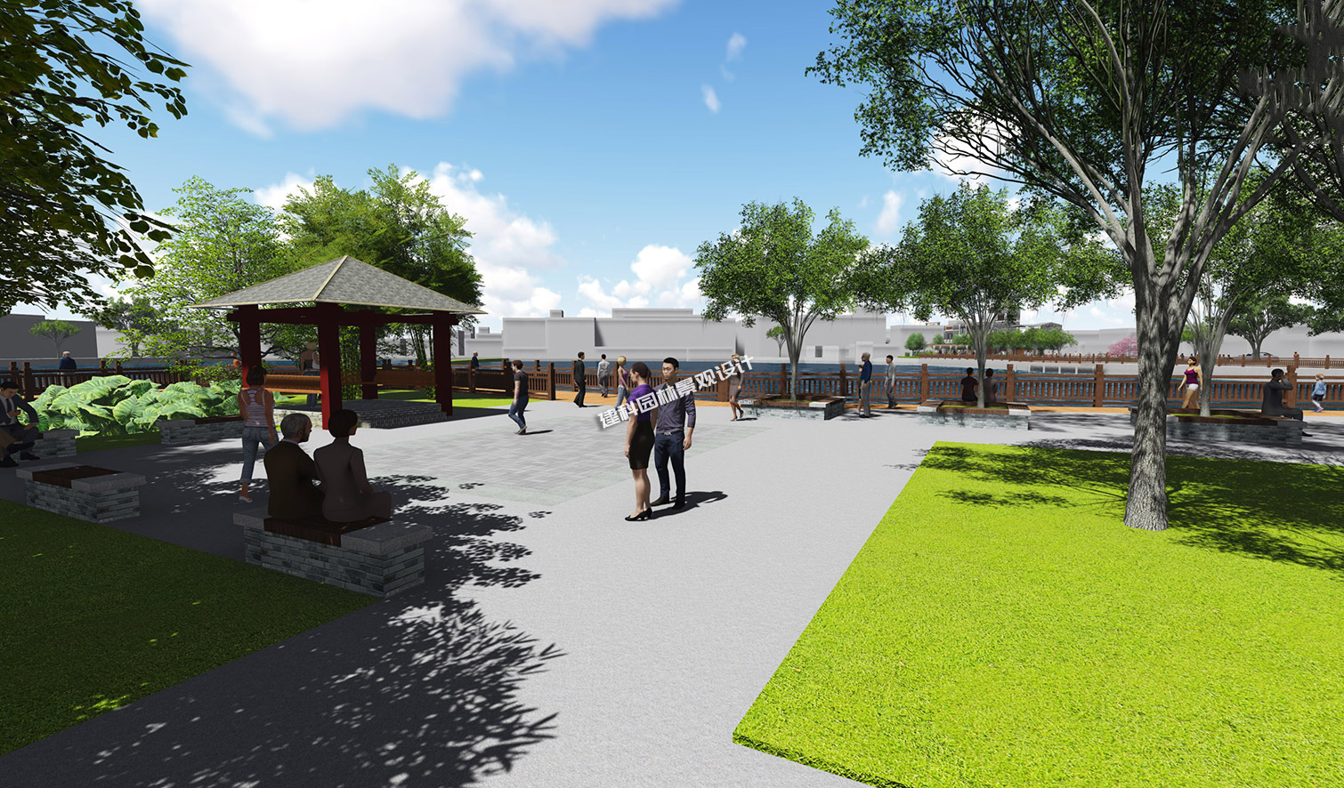 美（měi）麗圩鎮規劃設計6