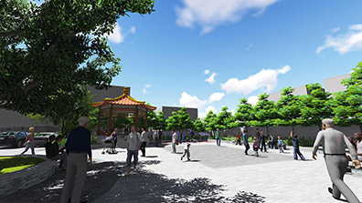 美麗圩（xū）鎮建（jiàn）設見成效 鄉村（cūn）呈現新麵貌