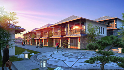 淺談旅遊度假區度假場景的構建