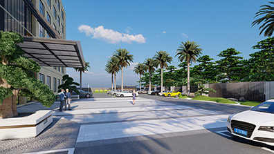 廠區景觀規劃設計的指導思想（xiǎng）及設計特點