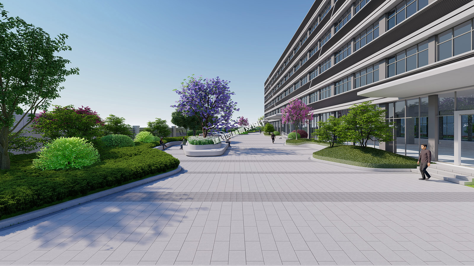 淺談企業廠（chǎng）區景觀總體規劃