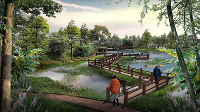 淺談濕地公園的保護規劃（huá）